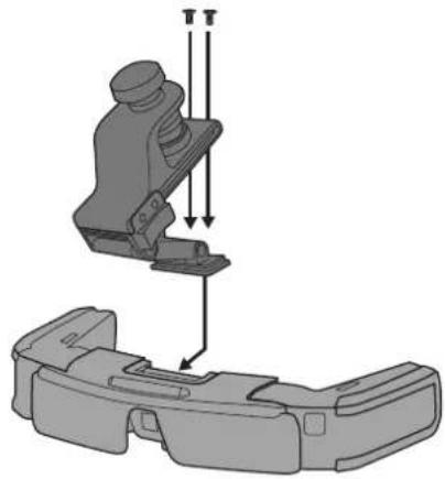 EPSON Moverio BT45CS - Fixation au casque et port - 5