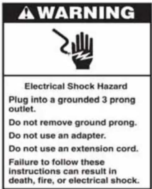 GE Profile P8MSASS6TOW - Electrical Requirements - 1
