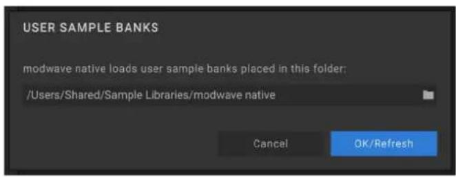 KORG Modwave native - User Sample Banks - 1