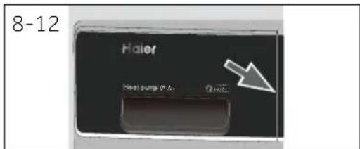 HAIER HD90A3939R - Einde van de droogcyclus - 2