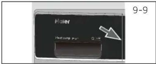 HAIER HD90A3939R - Leeren Sie den Wasserbehälter - 1