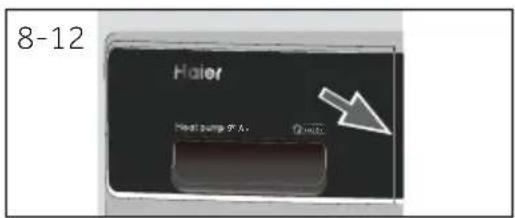 HAIER HD90A3939R - Avslutning av torkcykeln - 3
