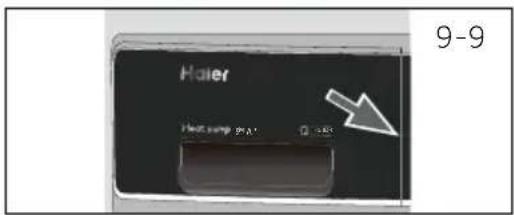 HAIER HD90A3939R - Opróżnij zbiornik na wodę - 1