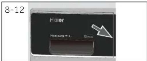 HAIER HD90A3939R - Ende des Trocknungsdurchgangs - 3