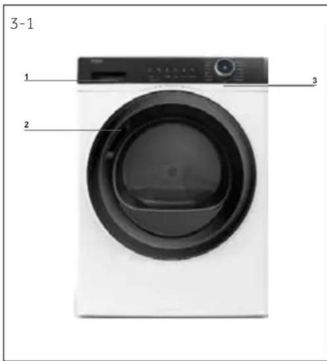 HAIER HD90A3939R - Imagen del aparato - 1