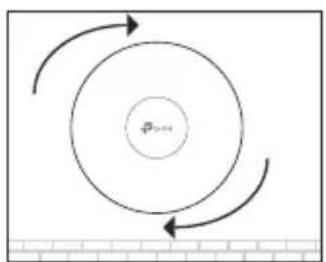 TP-LINK Omada EAP223 - ■ Option 2: Wall Mounting - 7
