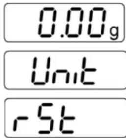 Kern PCD 10K0.1 - Remise au réglage d'usine - 1