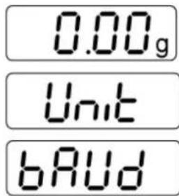 Kern PCD 10K0.1 - Baudrate - 1