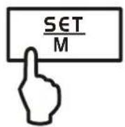 Kern PCD 10K0.1 - Save/reject and exit the menu - 1