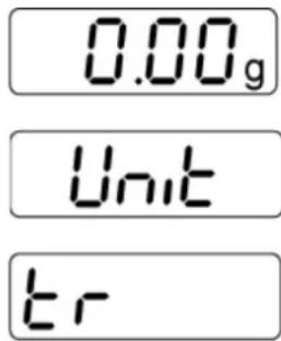 0.00g Unit tr