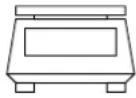 Kern EW 42002NM - Display symbol: PCS - 1