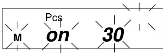 Kern EW 42002NM - Anzeigesymbol: PCS - 7