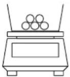 Kern EW 42002NM - Anzeigesymbol: PCS - 8
