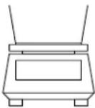 Kern EW 42002NM - Symbole affiché: PCS - 3