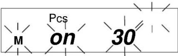 Kern EW 62002NM - Display symbol: PCS - 7