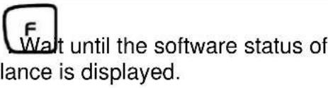 Kern EW 62002NM - Show software status - 7