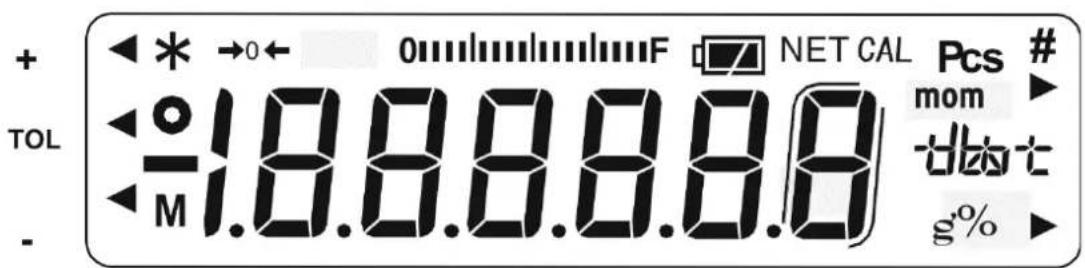 + TOL - ◄* →0← 0mmF NET CAL Pcs # mom ► mom ► dtct ► g% ► g ◄○ 18.8.8.8.8.8