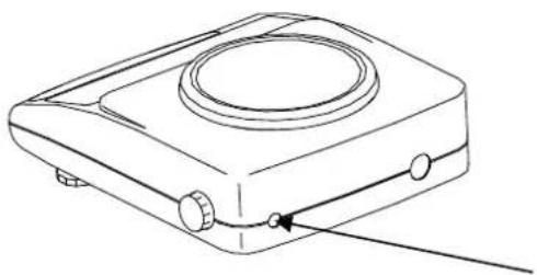 Kern EW 6203NM - Mains adaptor connection: - 1