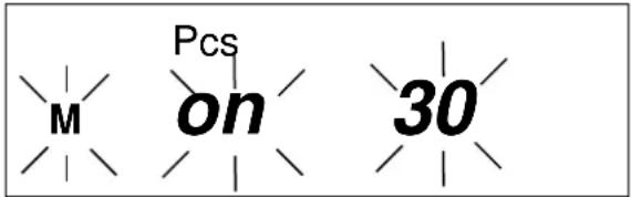 Kern EW 120001NM - Anzeigesymbol: PCS - 5
