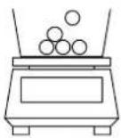 Kern EW 120001NM - Display symbol: PCS - 6