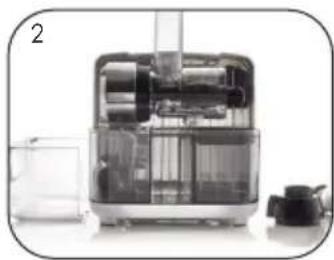 OMEGA CUBE300 - ASSEMBLY FOR JUICING - 1