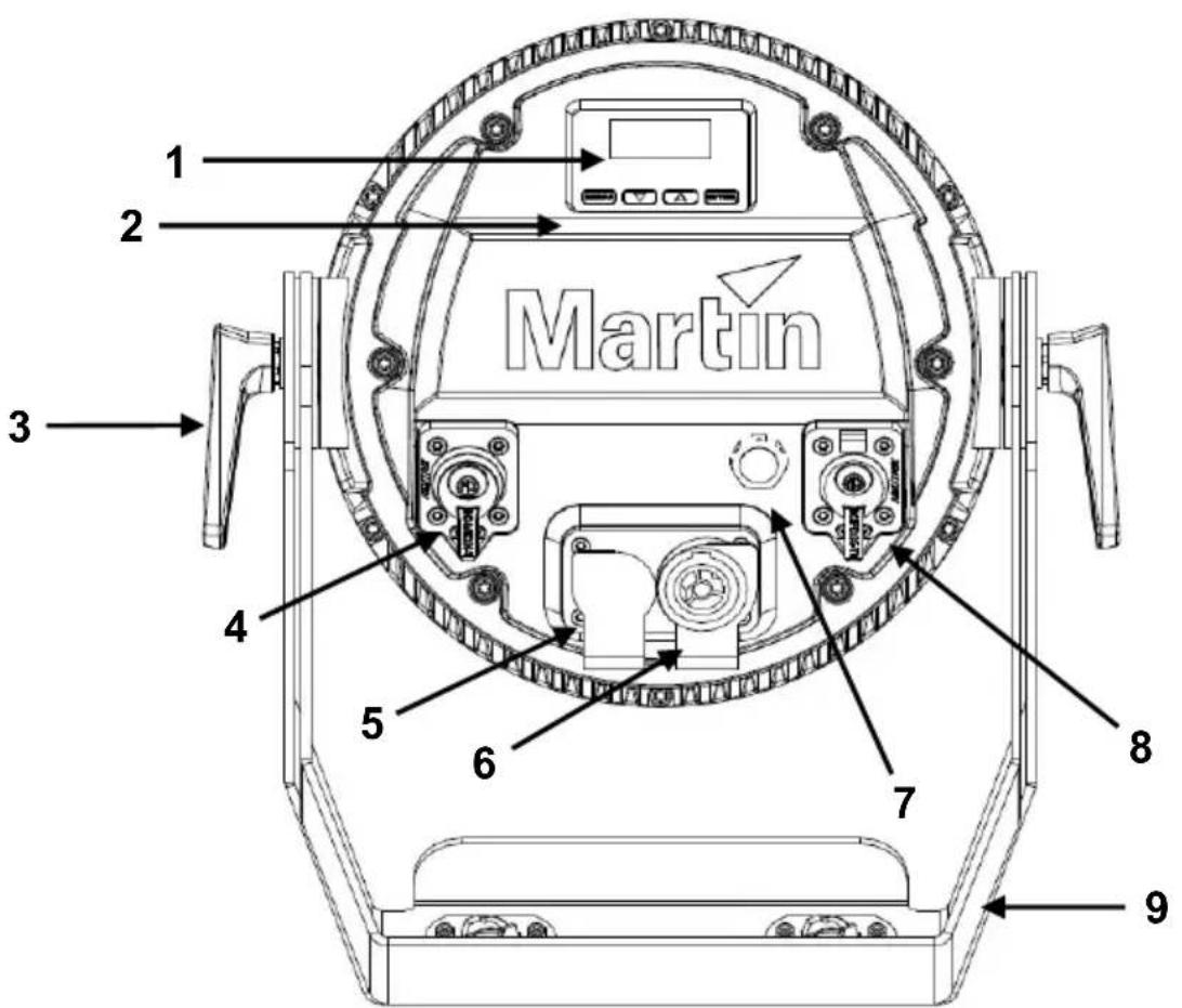 MARTIN ELP PAR IP - Vue d'ensemble de l'appareil - 1