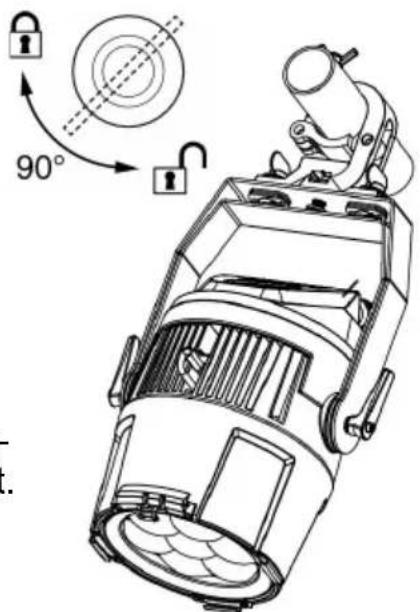 MARTIN ELP PAR IP - Suspension de l'appareil à une structure scénique - 2