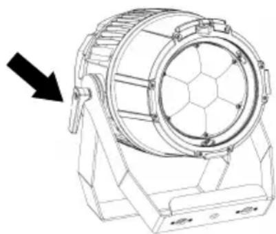 MARTIN ELP PAR IP - Positionnement de l'appareil sur une surface plate et horizontale - 1
