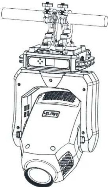 MARTIN ERA 400 Performance CLD - Sécuriser à l'aide d'une élingue - 1