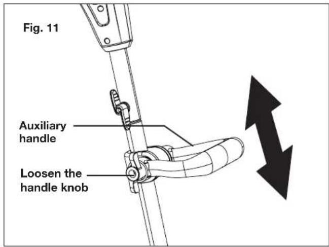 Snow Joe 24VSS11CT - Handle Adjustment - 2
