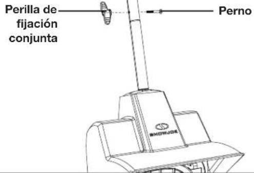 Snow Joe 24VSS11CT - Conexión de los mangos - 2