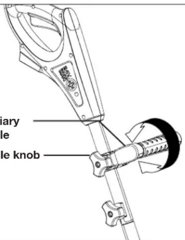 Snow Joe 24VSS10CT - Handle Adjustment - 1