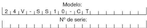 Snow Joe 24VSS10CT - Modelo y número de serie - 1