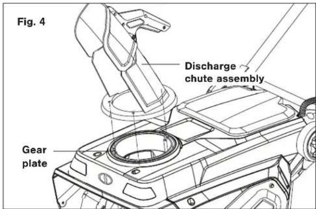 Snow Joe 24VX4SB21CT - Discharge Chute Assembly - 1