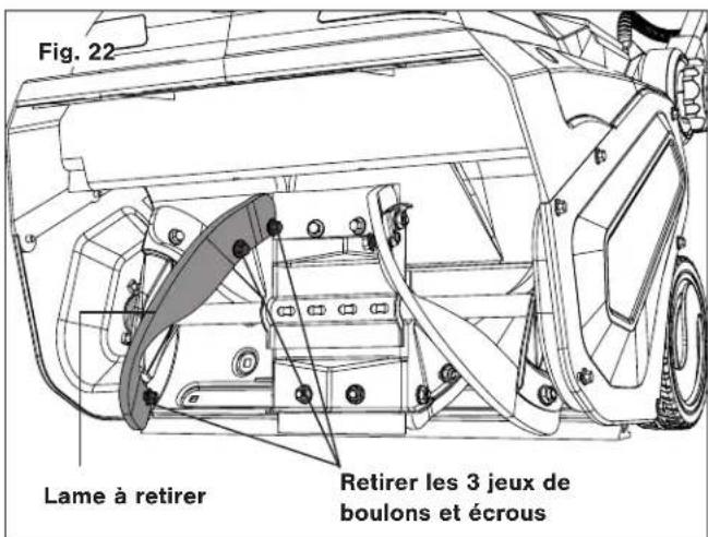 Snow Joe 24VX4SB21CT - Remplacement des lames de tarière - 3