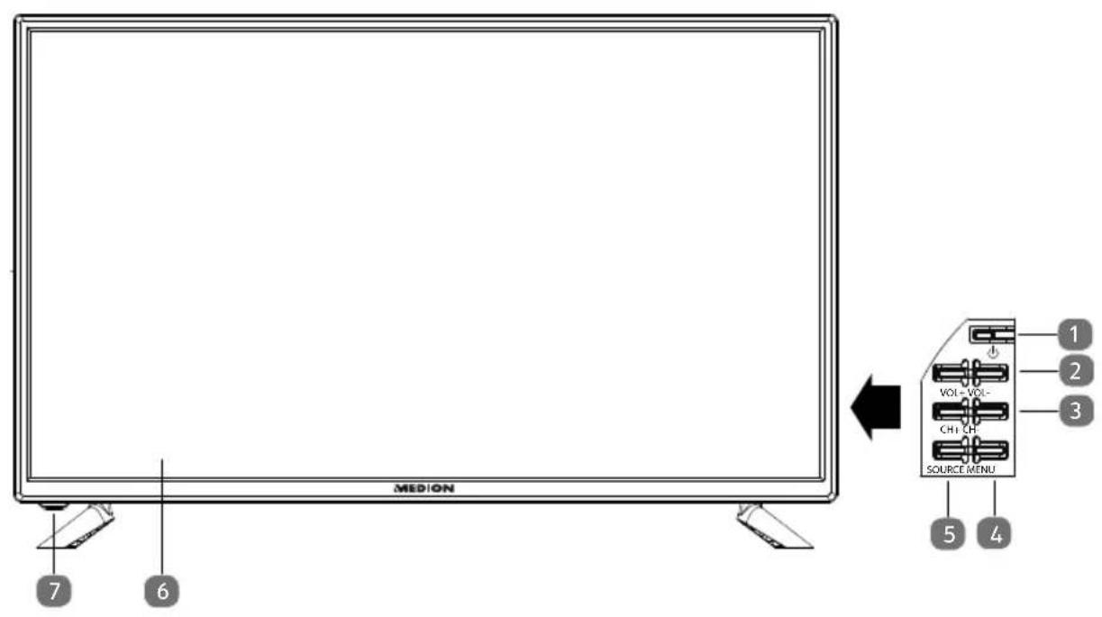 MEDION LIFE E13297 (MD 30976) - Vue avant - 1