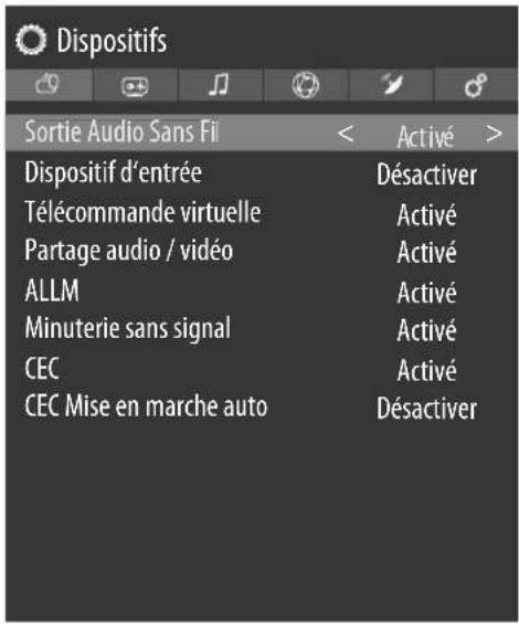 MEDION LIFE X15595 (MD 32045) - Menu Dispositifs - 1