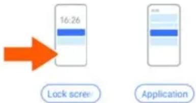 GIGASET GX4 - Notifications sur l'écran de verrouillage - 1