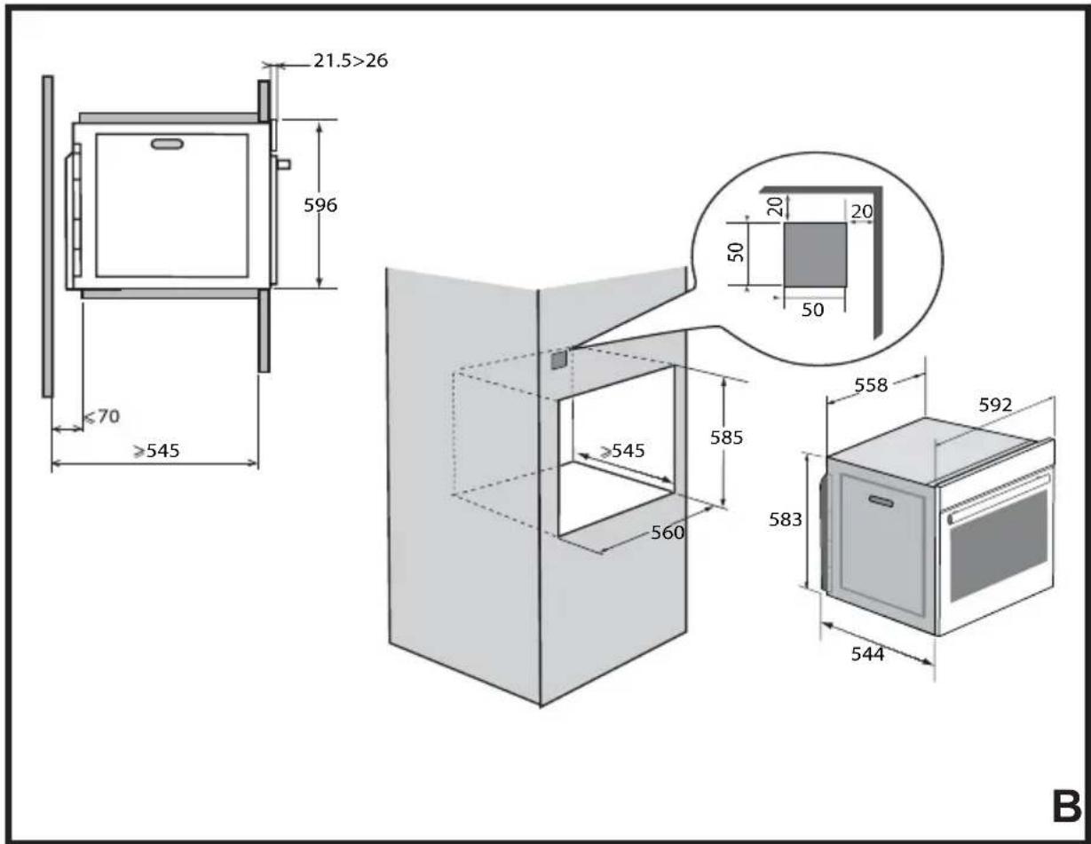 BRANDT BXE6538XS - 2.1 - 2
