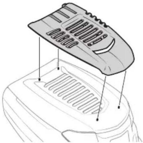 TROY-BILT Bronco 42I - ATTACHING THE HOOD TOPPER (IF NECESSARY/IF EQUIPPED) - 1