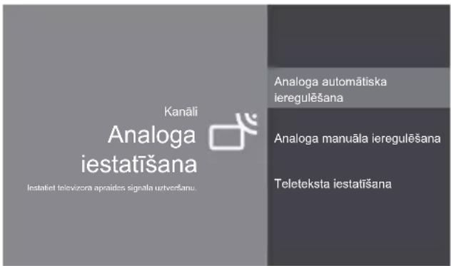 PANASONIC TX75LX700E - Kanālu iestatīšana (ATV un KABELIS) - 1