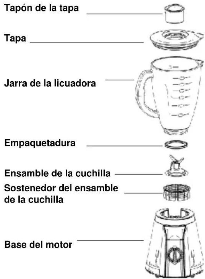 WestBend 6575 - ENSAMBLE DE LA LICUADORA - 1