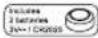 AURIOL 4LD6052 - Information om knapceller CR2025, 3 V - 7