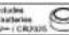 AURIOL 4LD6052 - Informations sur les piles boutons CR2025, 3 v - 7