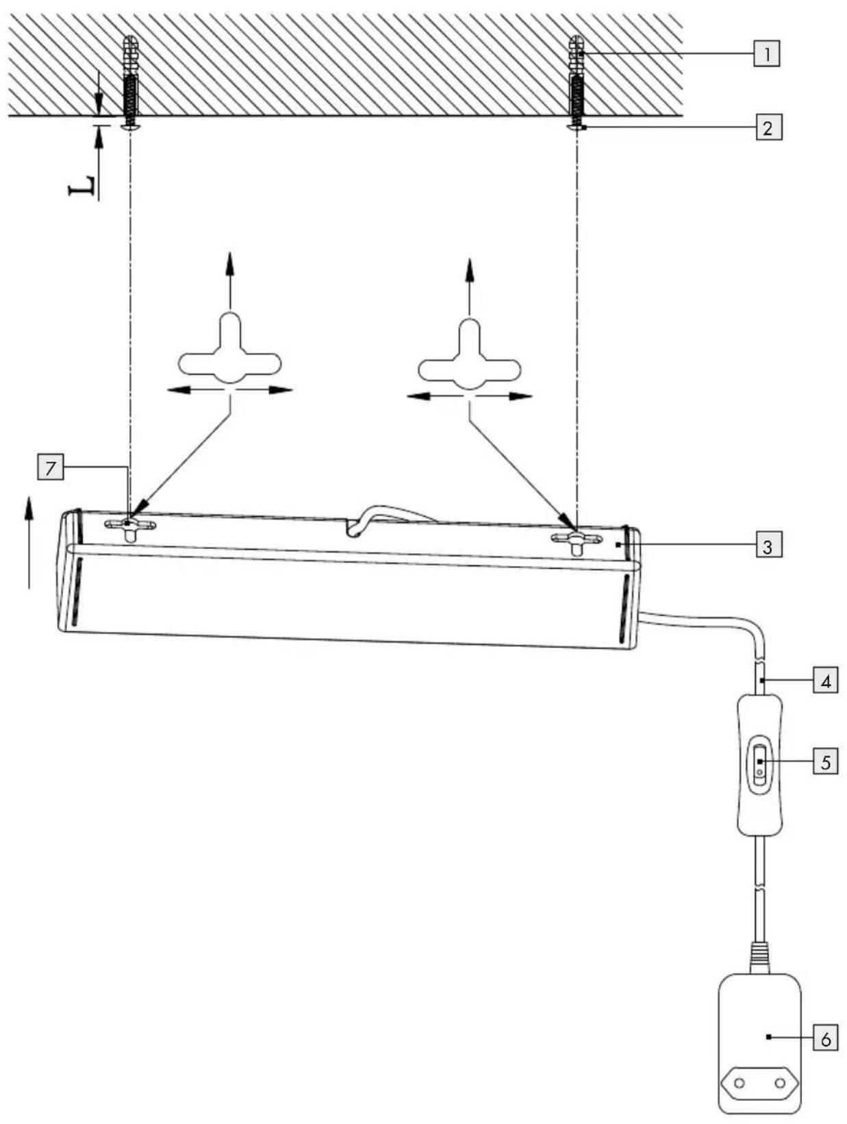 Livarno Lux 14149505L - SVĚTELNÁ LED LIŠTA - 1