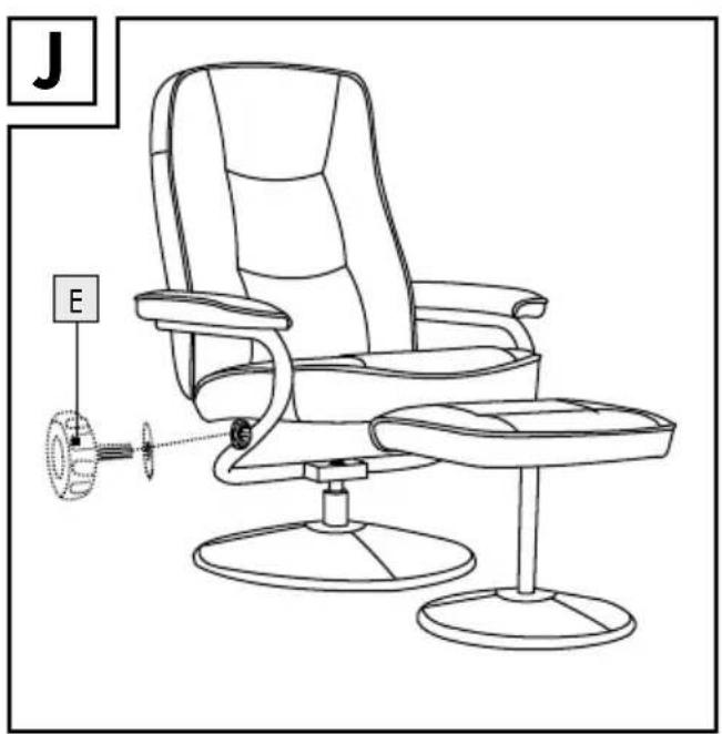Livarno Lux HG09593 - RELAXSTOEL - 6
