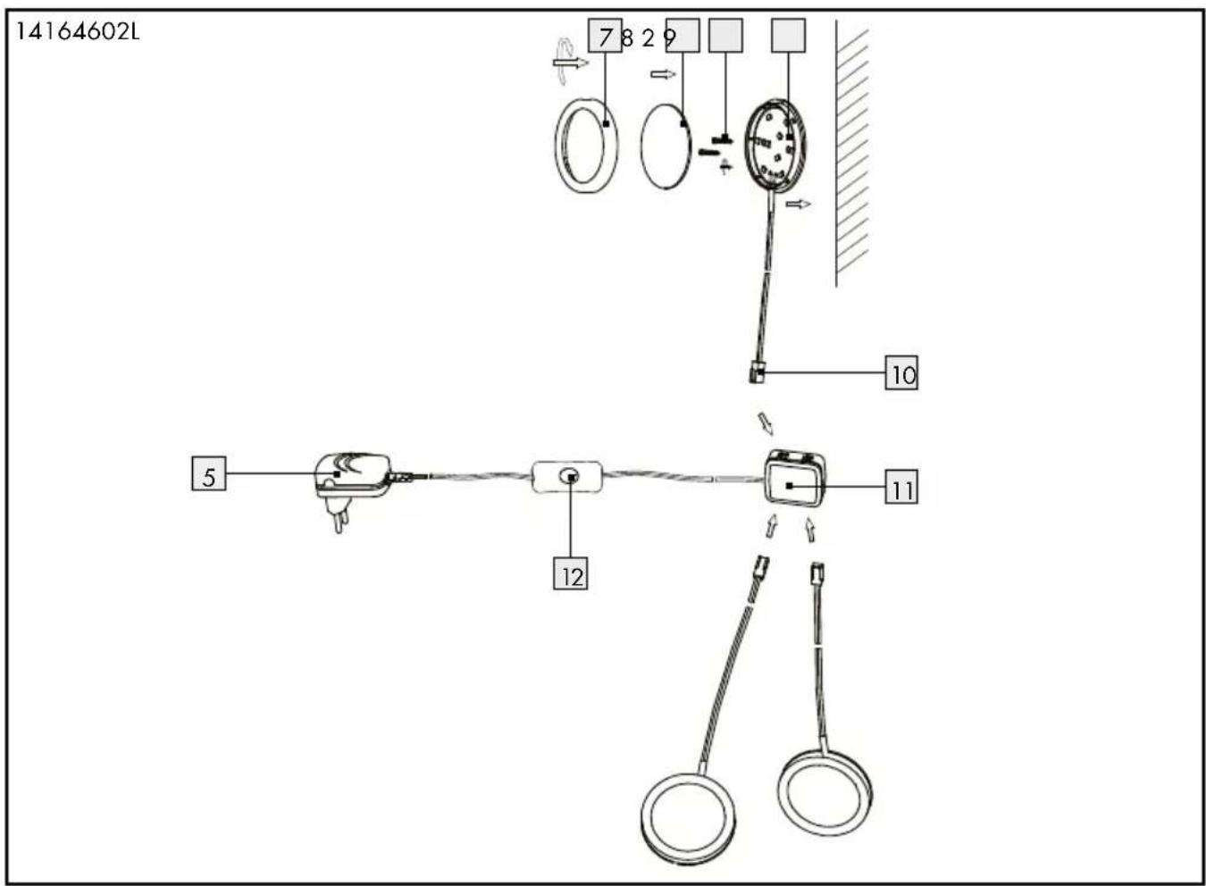 Livarno Lux 14164506L - DE AT CH - 2