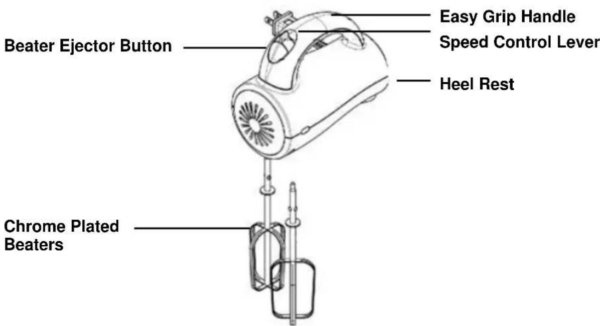 WestBend SHHM100 - ASSEMBLING YOUR SOHO® HAND MIXER - 1