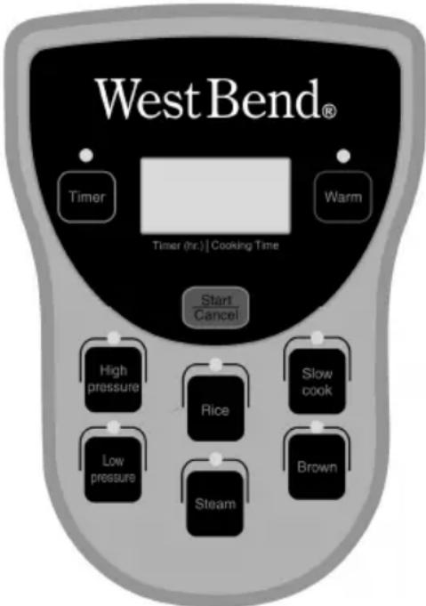 WestBend 81006CF - Utilisation de votre cocotte-minute électrique - 1