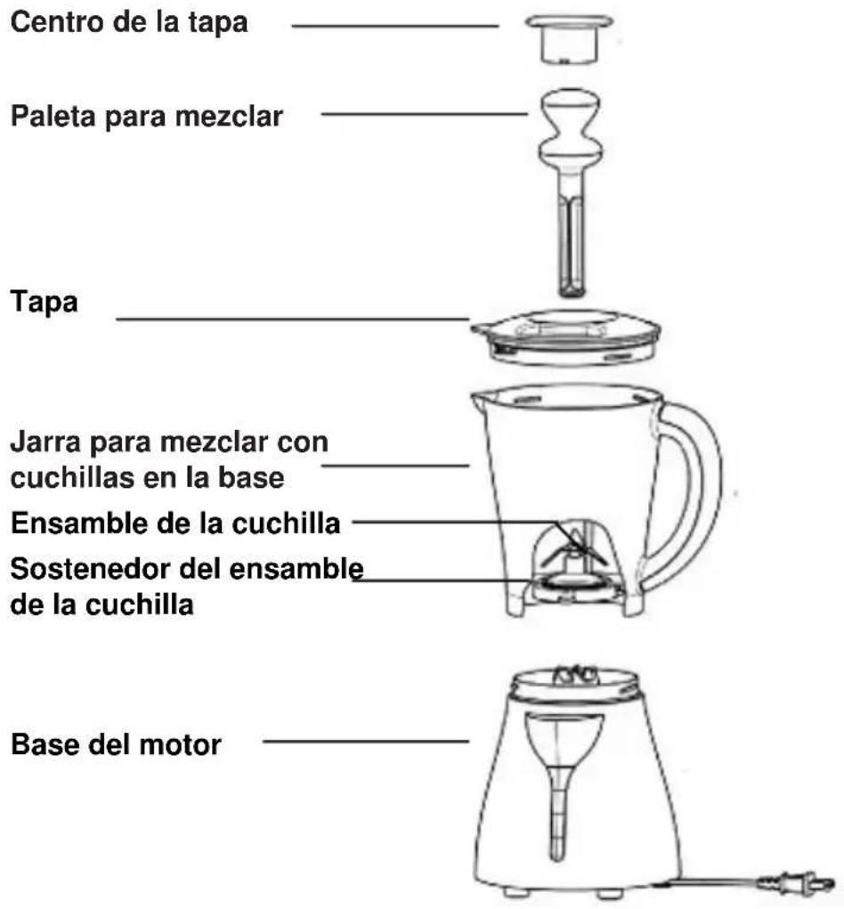 WestBend SHBL100 - ENSAMBLE DE LA LICUADORA - 1